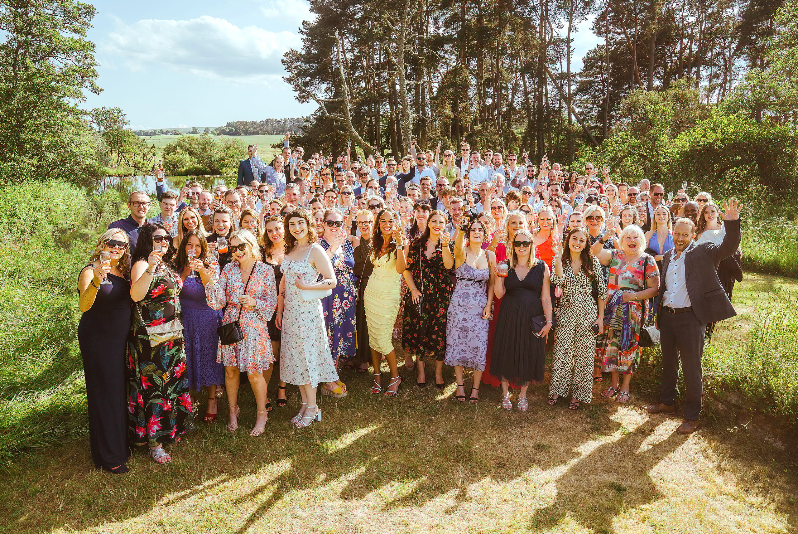 Photo of all Nigel Wright employees