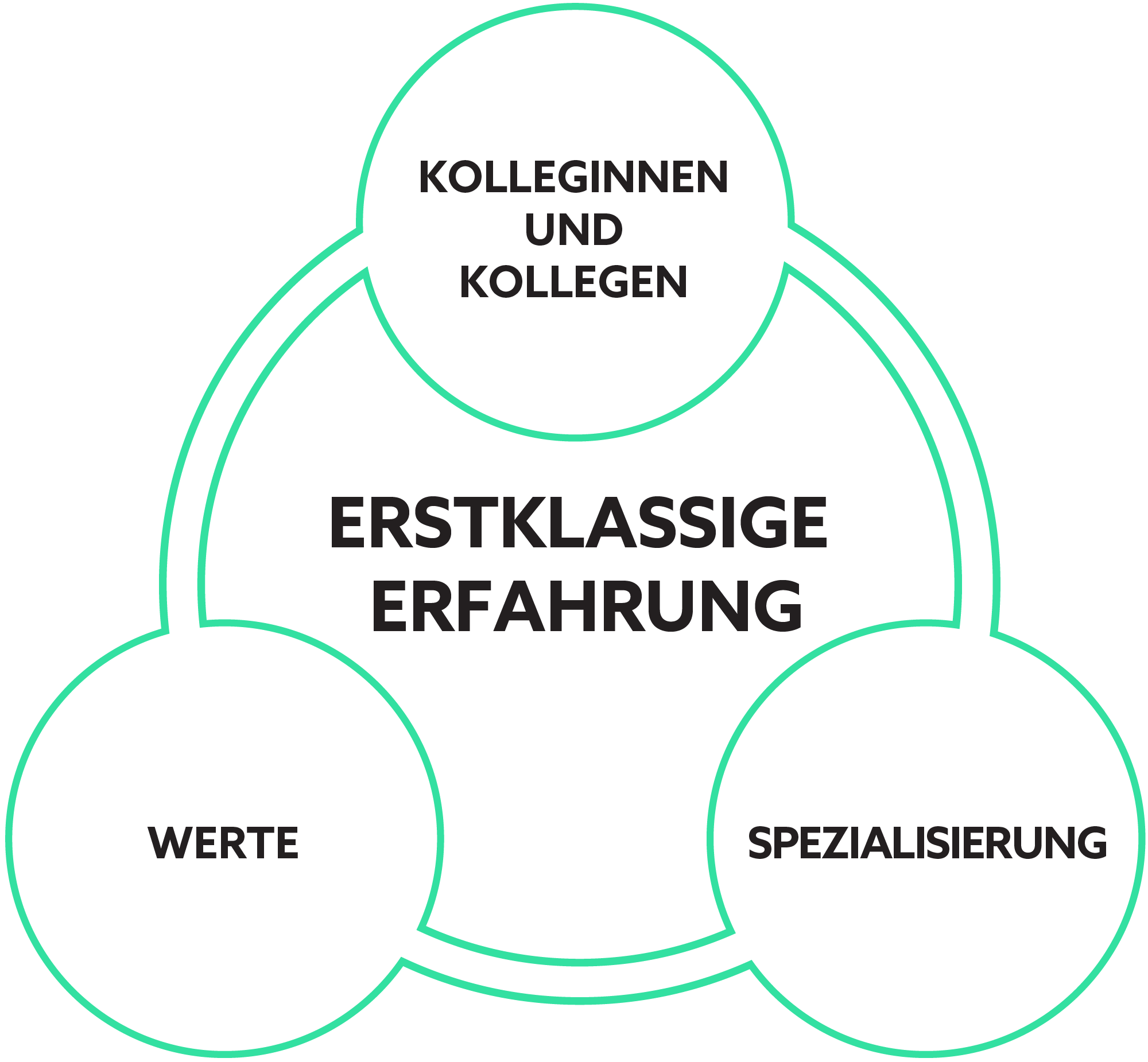 German unique experience graphic