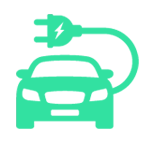 electric vehicle icon